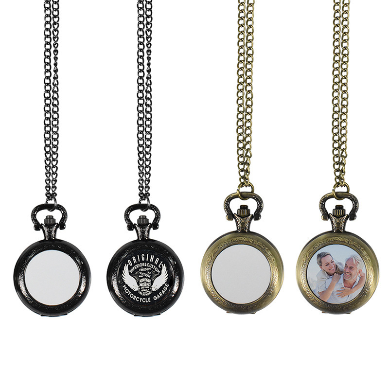 Making Custom Jewelry - Винтажные металлические карманные часы-кулон, классическое ожерелье-часы,