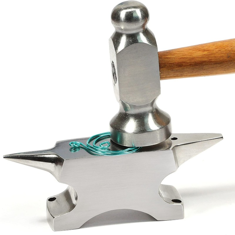 Jewelry Making Anvil - Профессиональный нержавеющий стальной наковальня с держателем