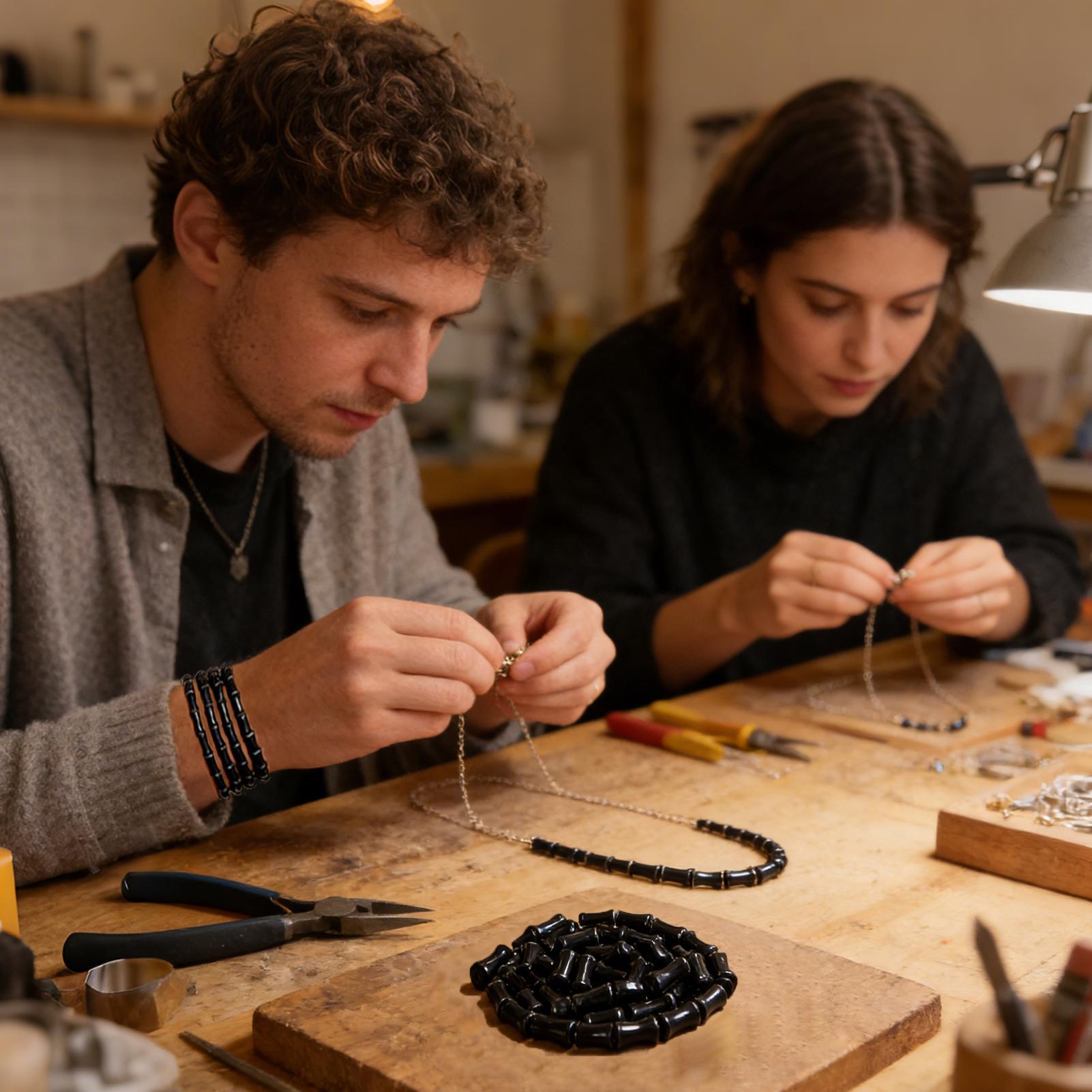 Jewelry Making Workshop For Kids - 50 шт. стеклянных бусин 8 мм,