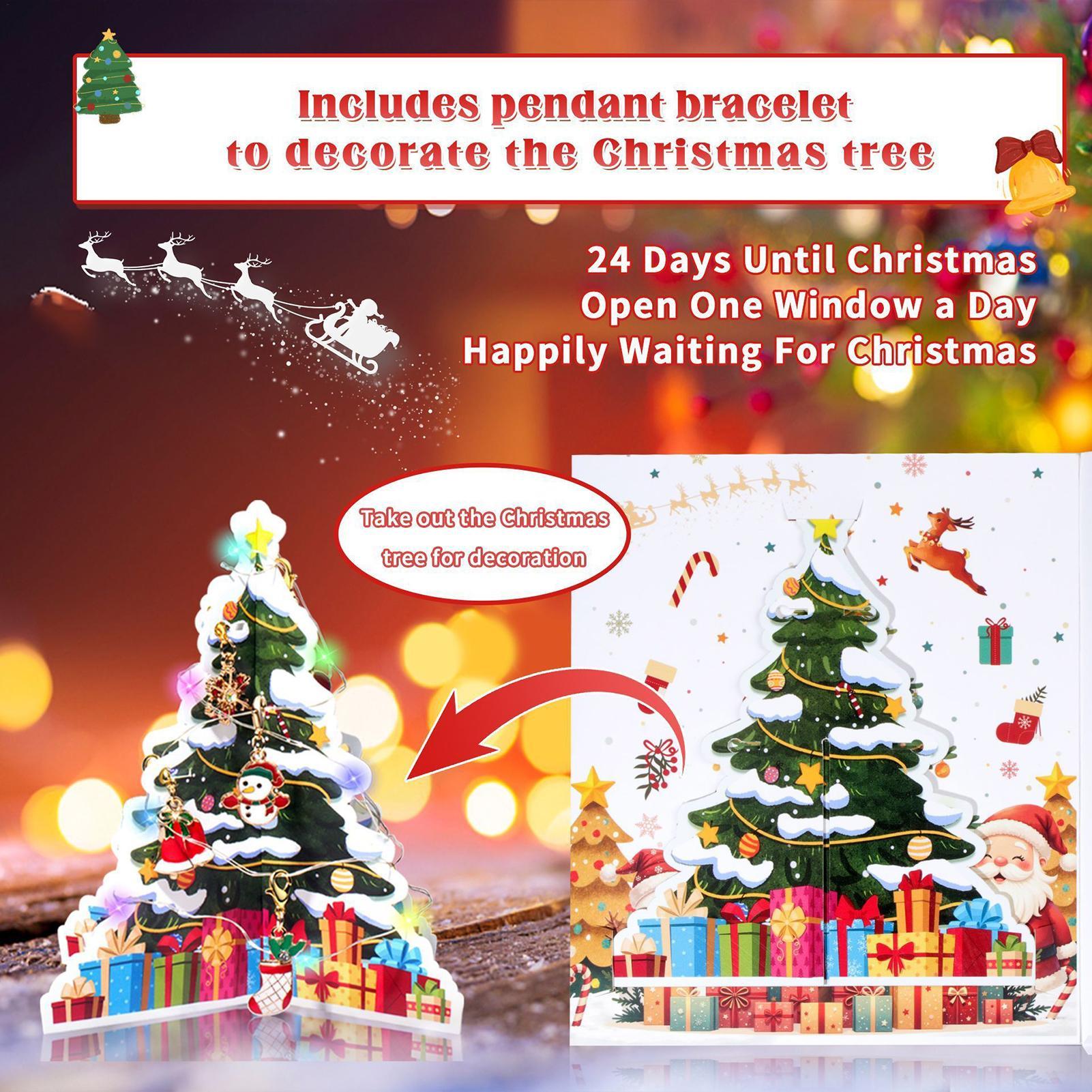 Jewelry Making Advent Calendar - Календарь Адвент Очарование Рождество Календарь Обратного