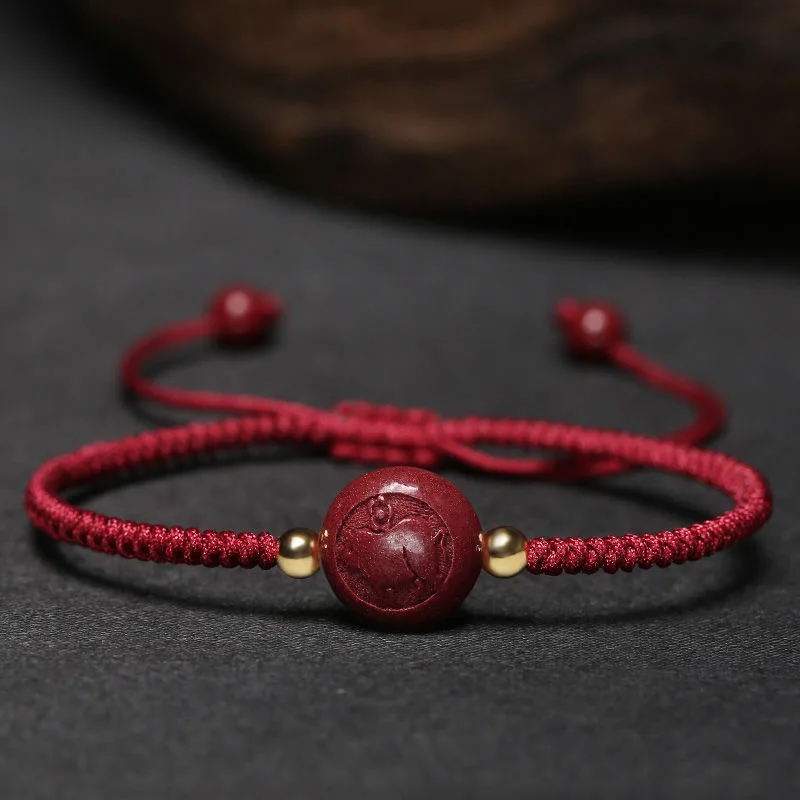 Making Custom Jewelry - Браслет женский, красный, со знаком зодиака