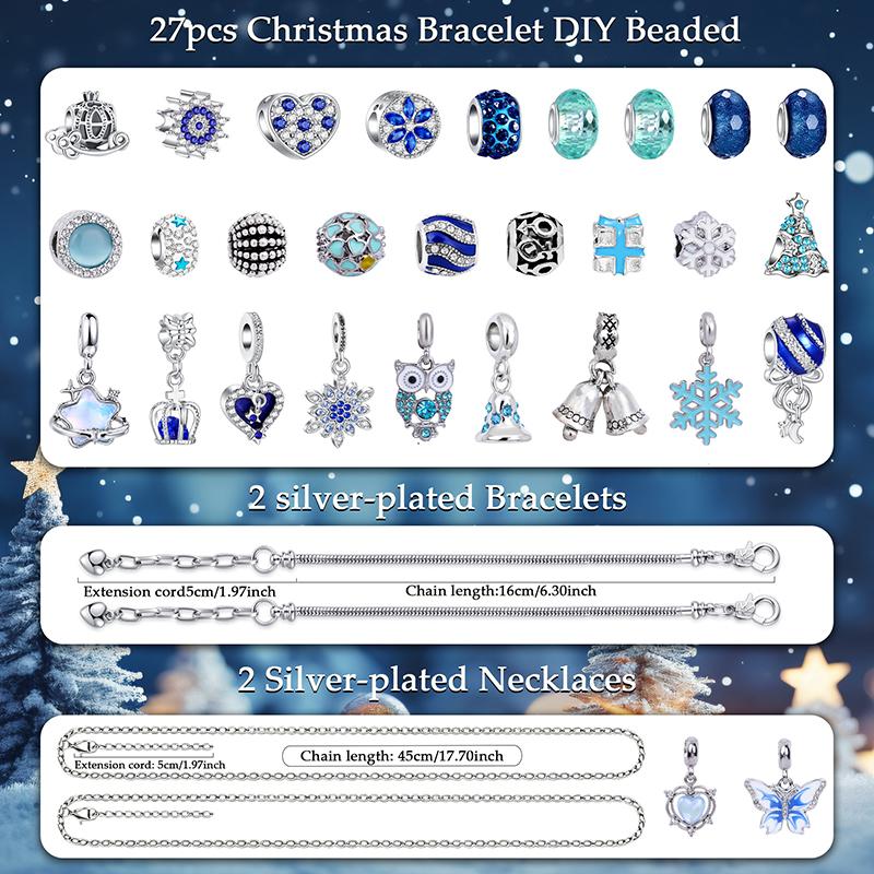 Рождественский адвент-календар – обзор и цена Jewelry Making Advent Calendar