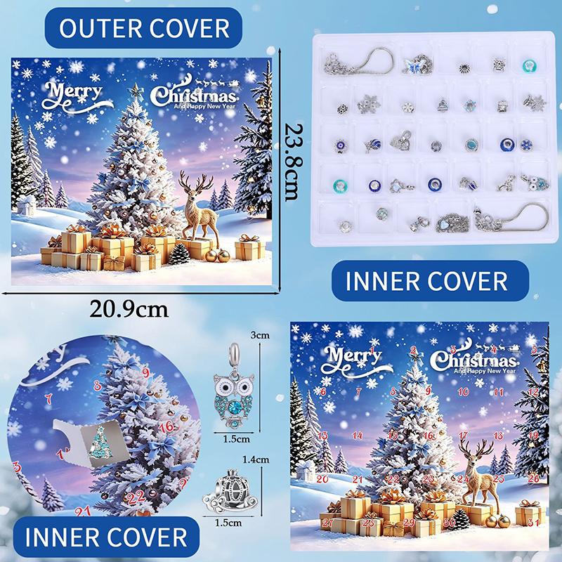 Рождественский адвент-календар – обзор и цена Jewelry Making Advent Calendar