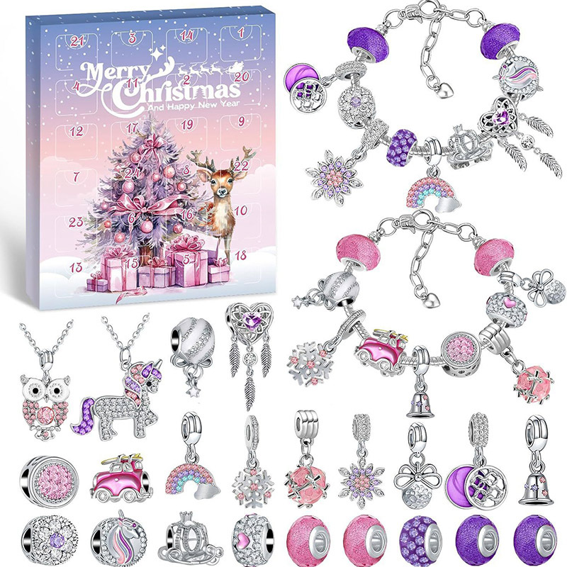Новый рождественский адвент-ка – обзор и цена Jewelry Making Advent Calendar